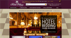 Desktop Screenshot of hotelpillow.com